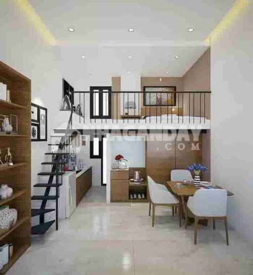 Cho thuê căn hộ có gác giá sinh viên Nguyễn Tất Thành, hải châu, đà nẵng