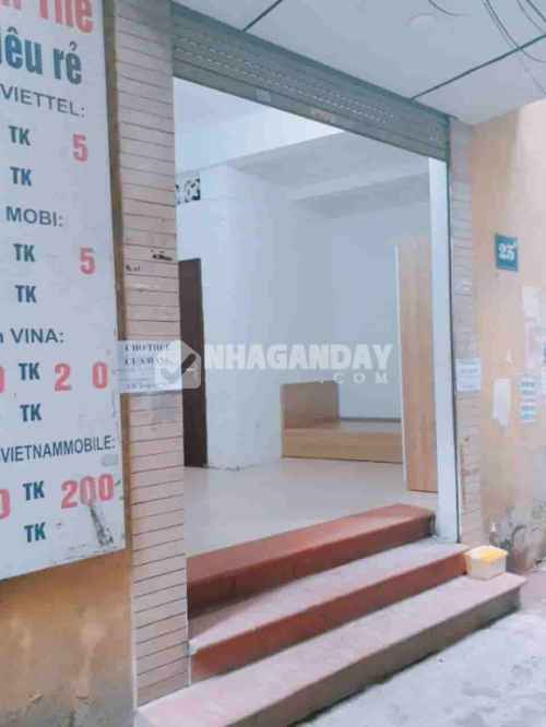 Cho thuê mặt bằng vừa ở vừa kinh doanh 25A ngõ 42 Trương Công Giai, Hà Nội